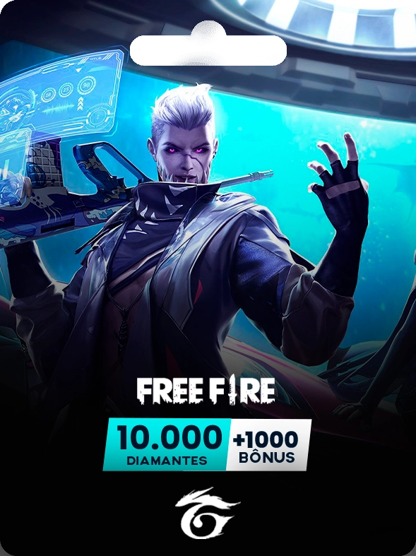 10.000 DIAMANTES + 1000 DE BÔNUS 